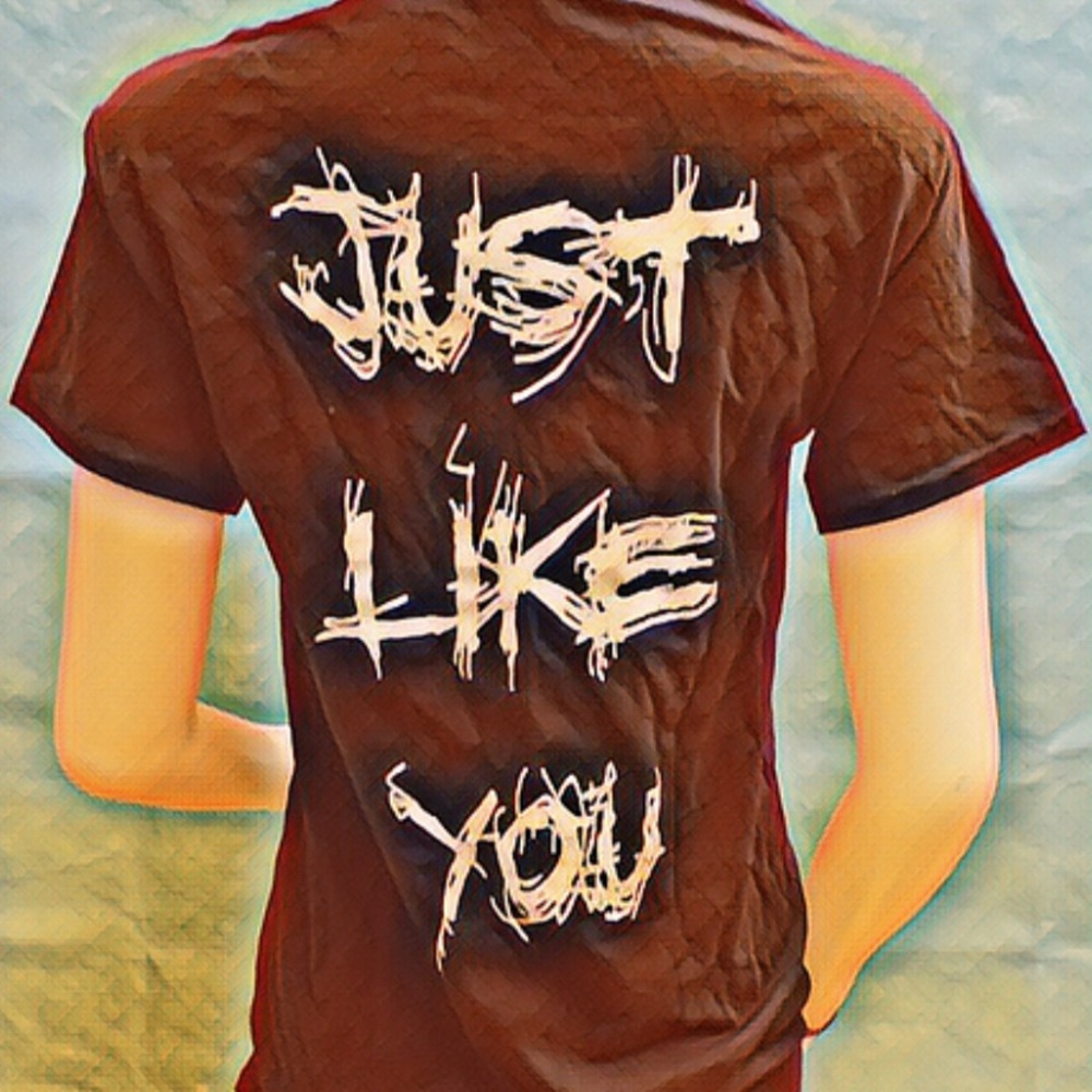 Statement shirt. Black.